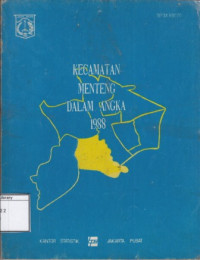 Image of Kecamatan Menteng dalam Angka tahun 1988