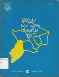 Image of Kecamatan Tanah Abang dalam Angka tahun 1988
