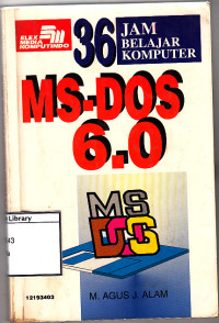 Image of 36 Jam belajar komputer MS-DOS 6.0