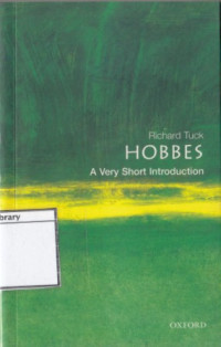 Image of Hobbes: a very short Introduction