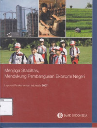 Image of Menjaga Stabilitas perekonomian dalam krisis keuangan global: laporan perekonomian Indonesia 2008