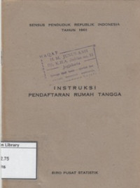 Image of Instruksi Pendaftaran Rumah Tangga