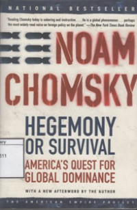 Image of Hegemony or Survival : America's Quest for Global Dominance