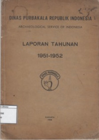 Image of Laporan Tahunan 1951-1952