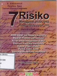 Image of 7 Risiko mengganti UUD 1945 Dengan UUD Perubahan 2002