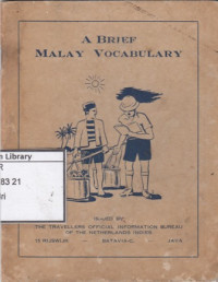 Image of A brief Malay vocabulary