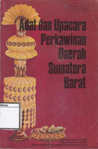 Image of Adat dan Upacara Perkawinan Daerah Sumatera Barat