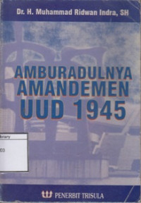 Image of Amburadulnya Amandemen UUD 1945