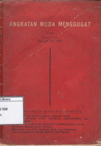 Image of Angkatan muda menggugat