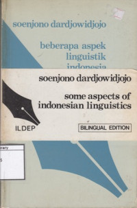 Image of Beberapa Aspek Linguistik Indonesia = Some Aspects of Indonesian Linguistic