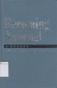 Image of Becoming National:  A Reader