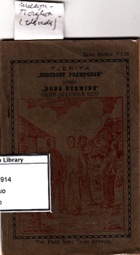 Image of Bereboet prampoean atawa nona hermine