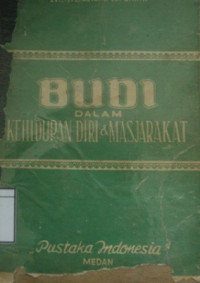 Image of Budi dalam Kehidupan Diri dan Masjarakat