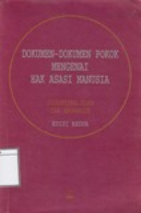 Image of Dokumen-dokumen Pokok Mengenai Hak Asasi Manusia