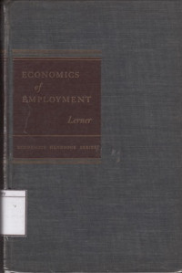Image of Economics of Employment