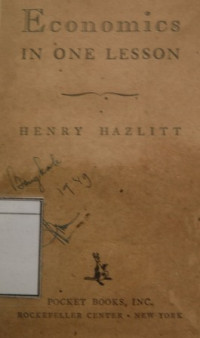 Image of Economics in One Lesson