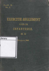Image of Exercitie reglement voor de infanterie