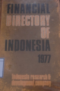 Image of Financial Directory of Indonesia 1977