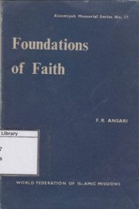 Image of Foundations of Faith