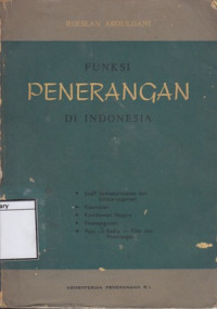 Image of Funksi Penerangan di Indonesia