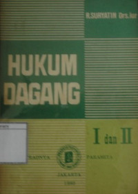 Image of Hukum Dagang I dan II