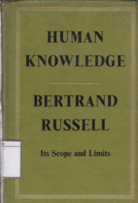 Image of Human Knowledge : Its Scope and Limits