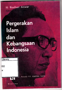 Image of Pergerakan islam dan kebangsaan indonesia