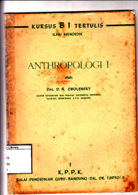Image of Antropologi I