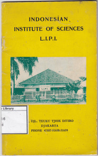 Image of Indonesian Institute Of Sciences L.I.P.I