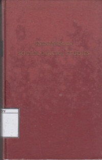 Image of Indonesian Sociological Studies: Selected Writings