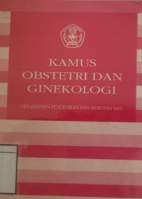 Image of Kamus Obstetri Dan Ginekologi