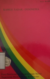 Image of Kamus Sasak-Indonesia