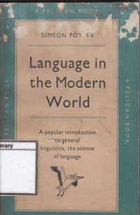 Image of Language In The Modern World