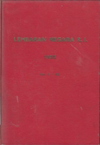 Image of Lembaran Negara Republik Indonesia Tahun 1955 No. 1-82