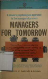Image of Managers for Tomorrow