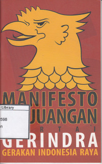 Image of Manifesto perjuangan partai gerindra gerakan indonesia raya