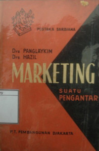 Image of Marketing: Suatu pengantar