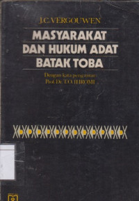 Image of Masyarakat dan Hukum Adat Batak Toba