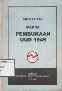 Image of Memahami Makna Pembukaan UUD 1945