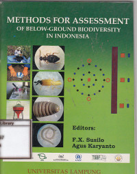 Image of Methods for assessment of below-ground biodiversity in indonesia