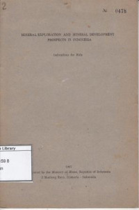 Image of Mineral exploration and mineral development prospect in Indonesia