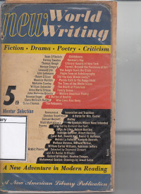 Image of New world writing: 5th mentor selection