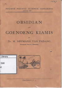 Image of Obsidian of goenoeng kiamis