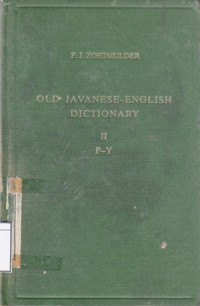 Image of Old Javanese-English Dictionary II P-Y