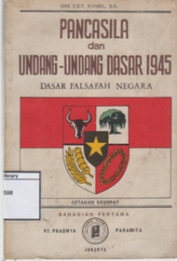 Image of Pancasila dan Undang-undang Dasar 1945: Dasar Falsafah Negara