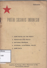 Image of Pastai sosialis indonesia