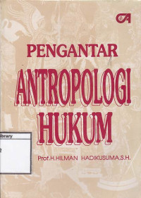 Image of Pengantar Antropologi Hukum