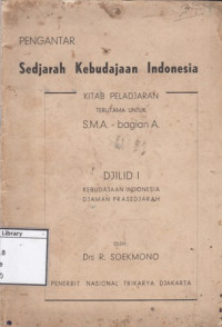 Image of Pengantar Sejarah Kebudayaan Indonesia 2