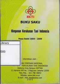 Image of Buku saku himpunan kerukunan tani Indonesia: masa bakti 2004-2009