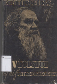 Image of Reminiscences of Lev Tolstoi by His Contemporaries